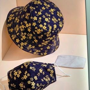 Bucket Hat with Mask/Filter Combo
